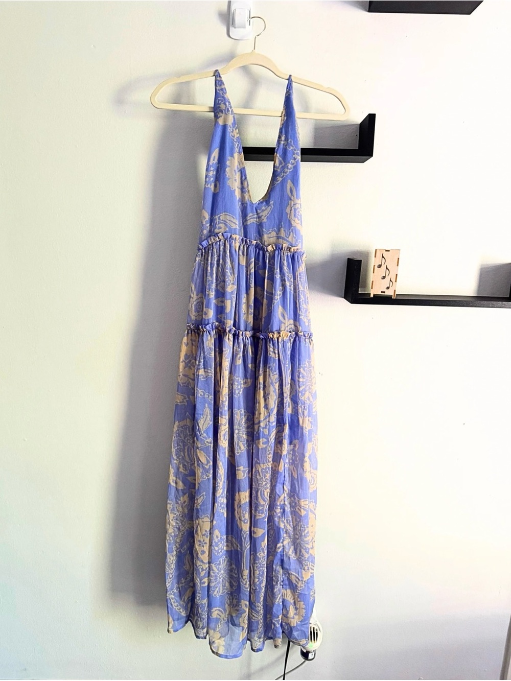 Free People “Juliana Floral Maxi Dress” - Size S, in Bluebell - Picture 2 of 5